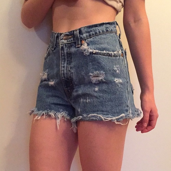 Levi's Pants - Vintage Cut Off Levi High Waisted Shorts